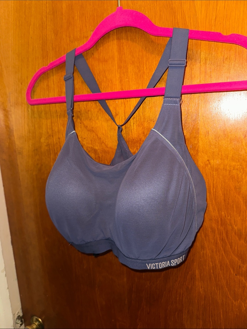 Victoria's Secret Victoria Sport Gray Supportive Sports Bra